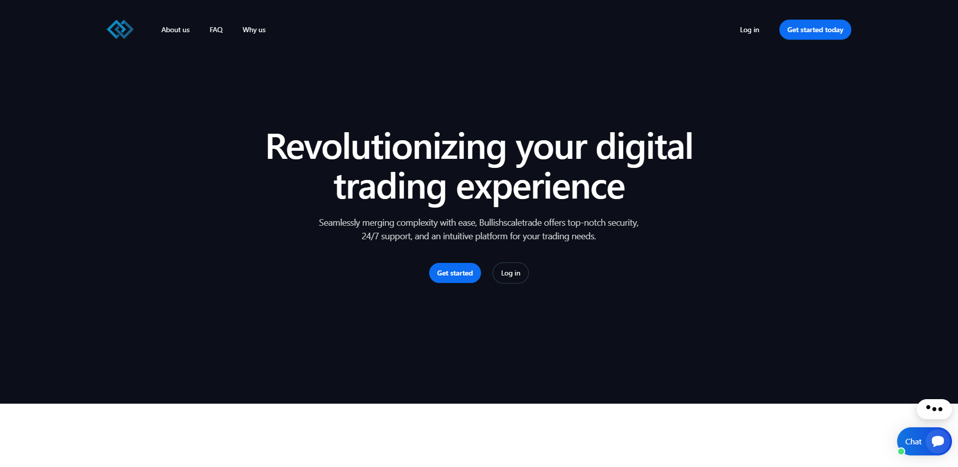 Stored capture of bullishscaletrade.com