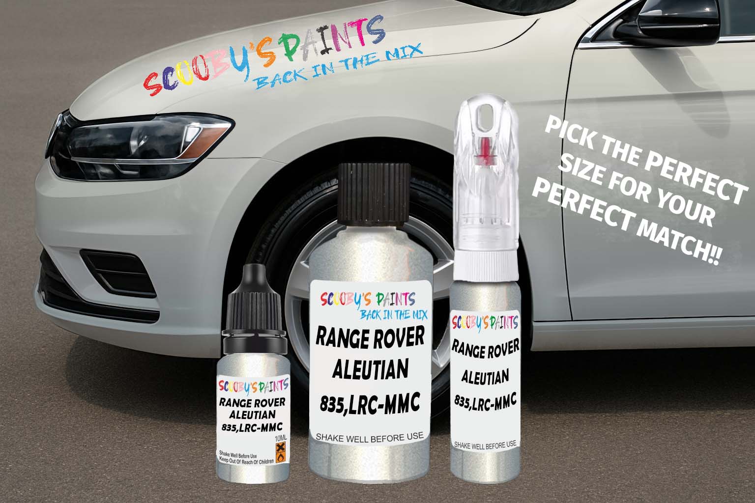 Scooby’s Paints – Land Rover Triple Touch-Up