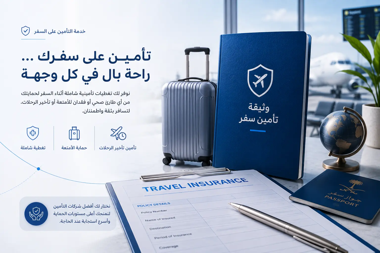 خدمة التأمين على السفر