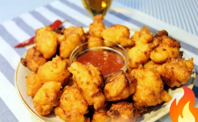 Постер Кукурузные мини-пончики