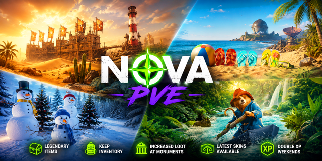 Баннер сервера NOVΛ|S-Craft|S-Tree|R-Bases|L-Items|KeepInv|K-Base|10X