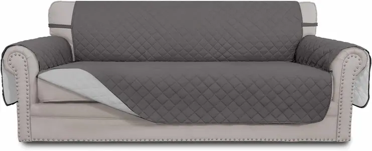Cozy Reversible Sofa Cover for Stylish Pet-Friendly Living