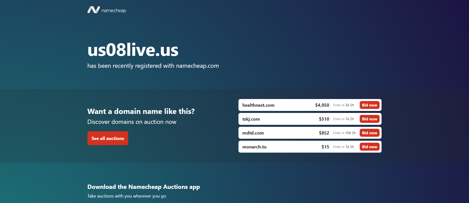 Forensic screenshot of us08live.us showing the phishing page layout