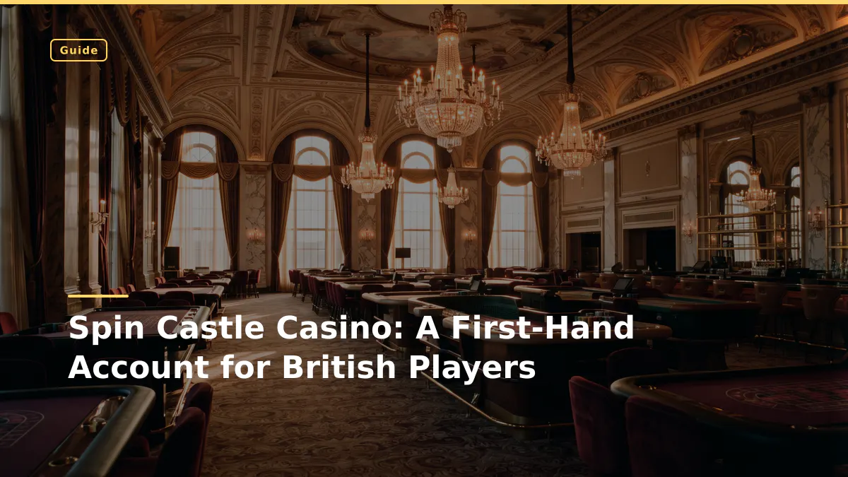 Spin Castle Casino: A First-Hand Account for British Players