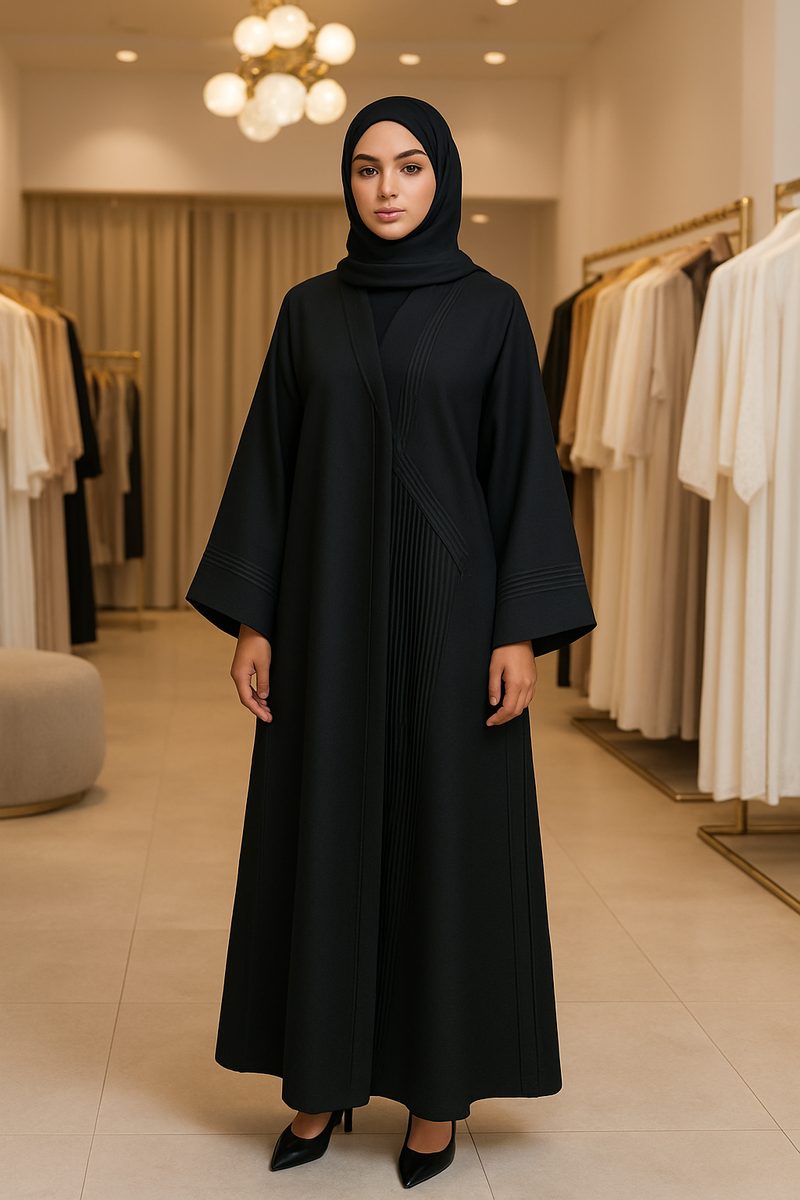 تنسيق عباية خليجية عصرية محتشمة