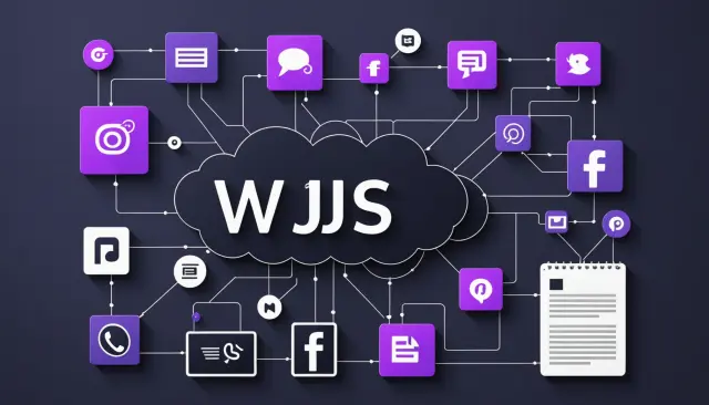 A modern schematic displaying real-time WebSocket communication and Yjs state synchronization between multiple client canvases.