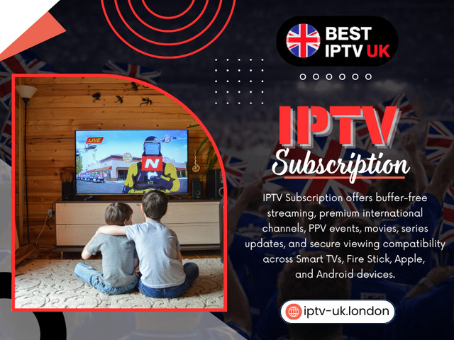 The rapid growth of uk iptv services reflects a much larger shift in how entertainment is consumed in 2026. For many users exploring iptv subscription uk services today, IPTV is no longer viewed as an alternative — it’s quickly becoming part of the new standard for modern home entertainment.

Best IPTV UK

Our Location: 25 Wilton Pl, London SW1X 8RL, United Kingdom
Phone: +447445152460

Read Our Blogs:
https://iptvuksports.wordpress.com/
https://iptvuk.jimdofree.com/
https://iptvuk.brushd.com/

More Links:
https://heylink.me/iptvuk/
https://gravatar.com/iptvuksports
https://www.magcloud.com/user/iptvuksports