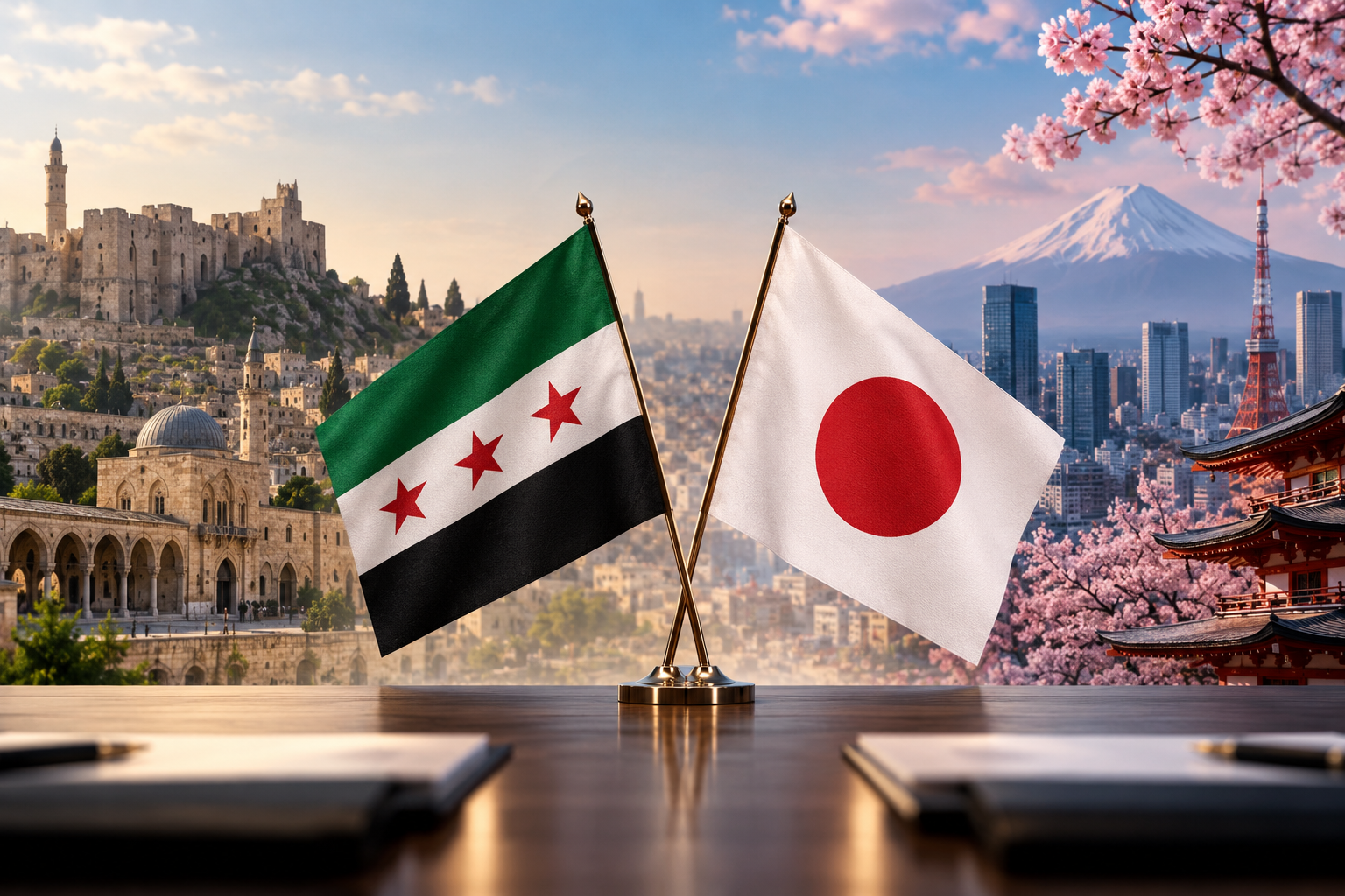 العلاقات السورية اليابانية.. من استئناف التواصل إلى شراكة أوسع