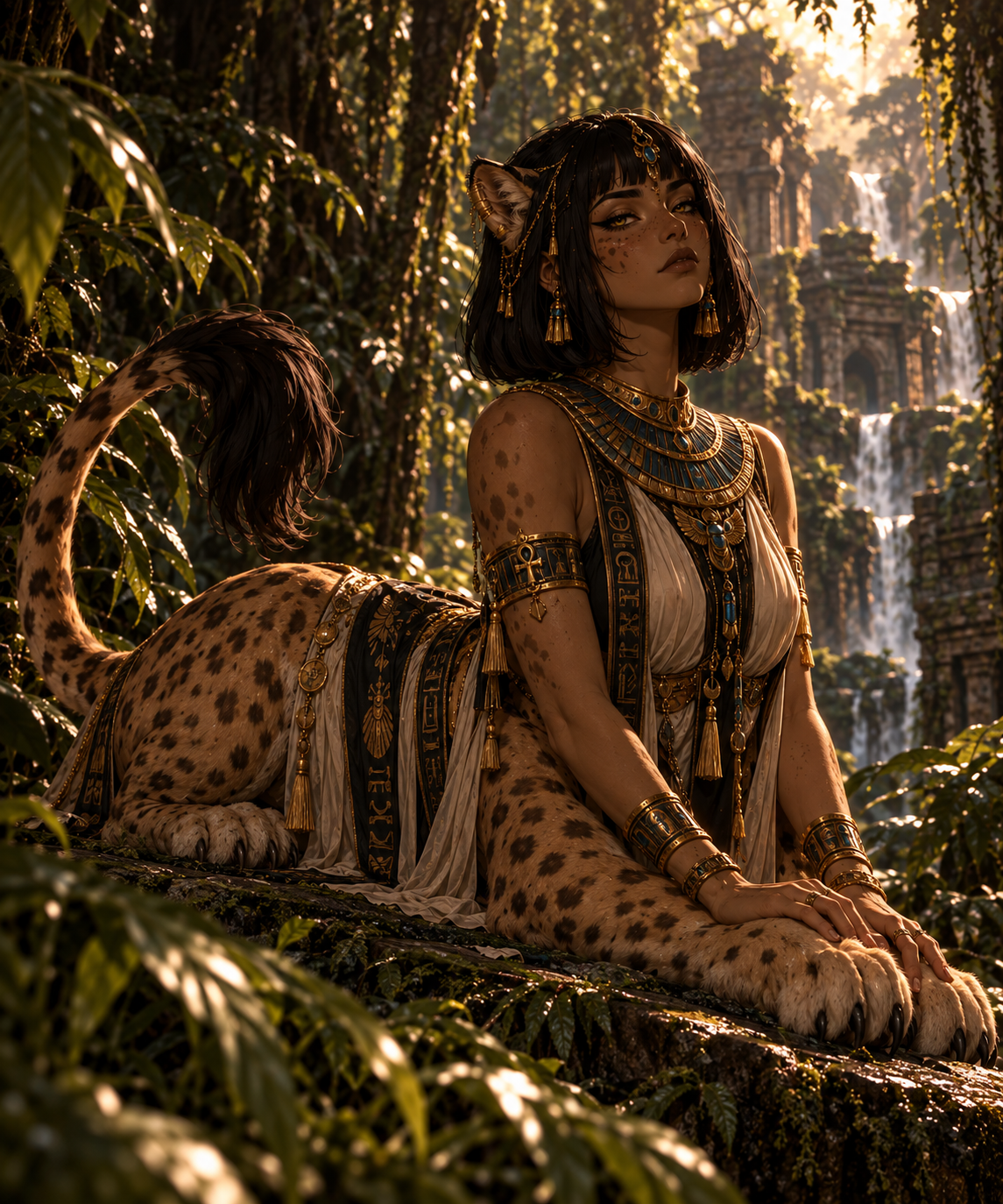 Example of an Eirwold sphinx demi-human