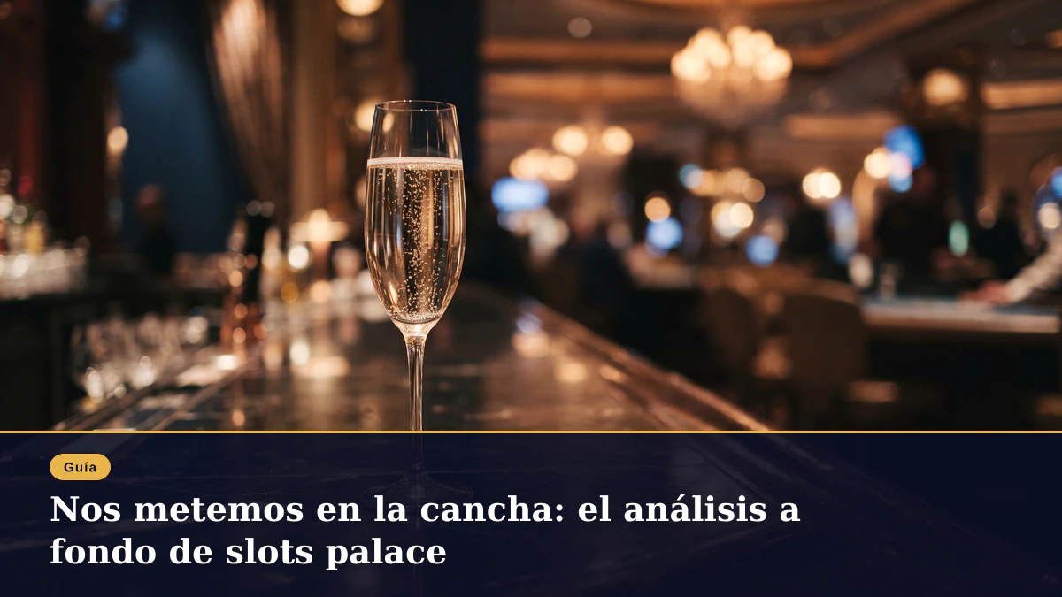 Nos metemos en la cancha: el análisis a fondo de slots palace