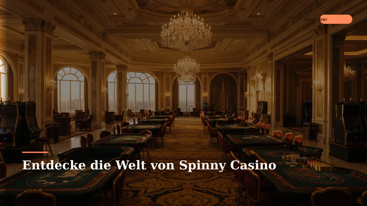 Entdecke die Welt von Spinny Casino