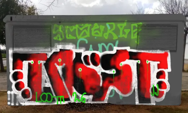 Graffiti artwork by taost