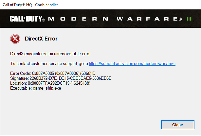 ERROR