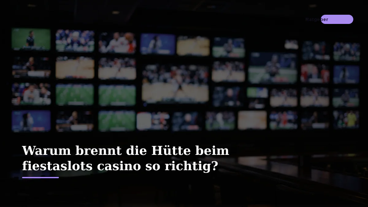 Warum brennt die Hütte beim fiestaslots casino so richtig?