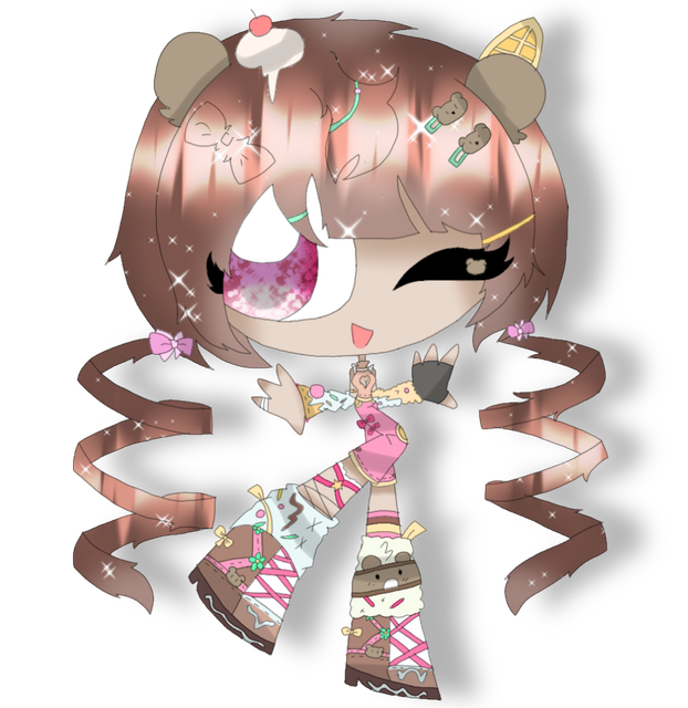 ice cream bear sweet