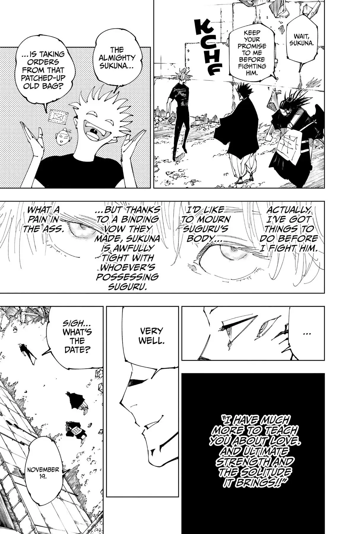 Read Jujutsu Kaisen Chapter 221 English - Page 12