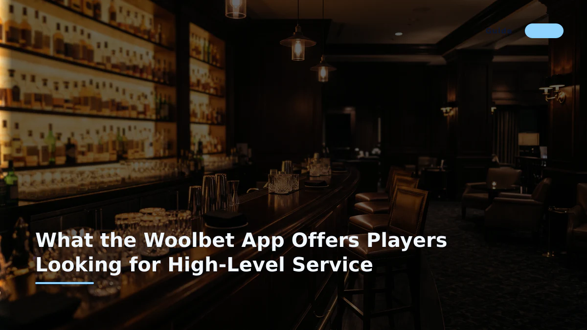 What the Woolbet App Offers Players Looking for High-Level Service
