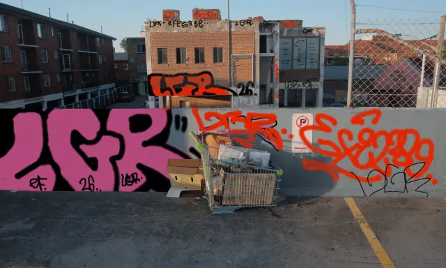 Graffiti artwork by Rickertos