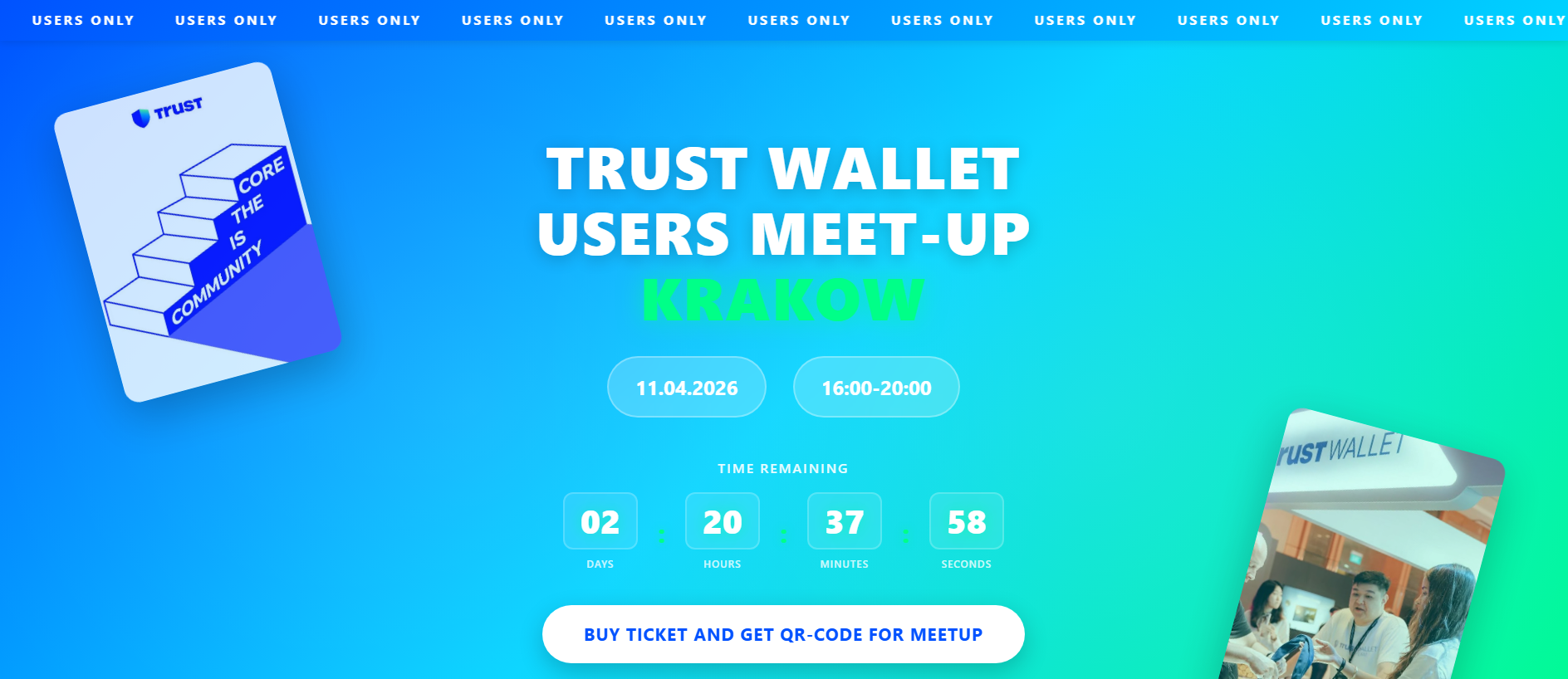 Stored capture of meetup-trustwallet.info