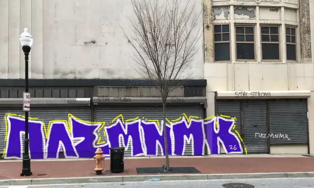 Graffiti artwork by BILLAROS