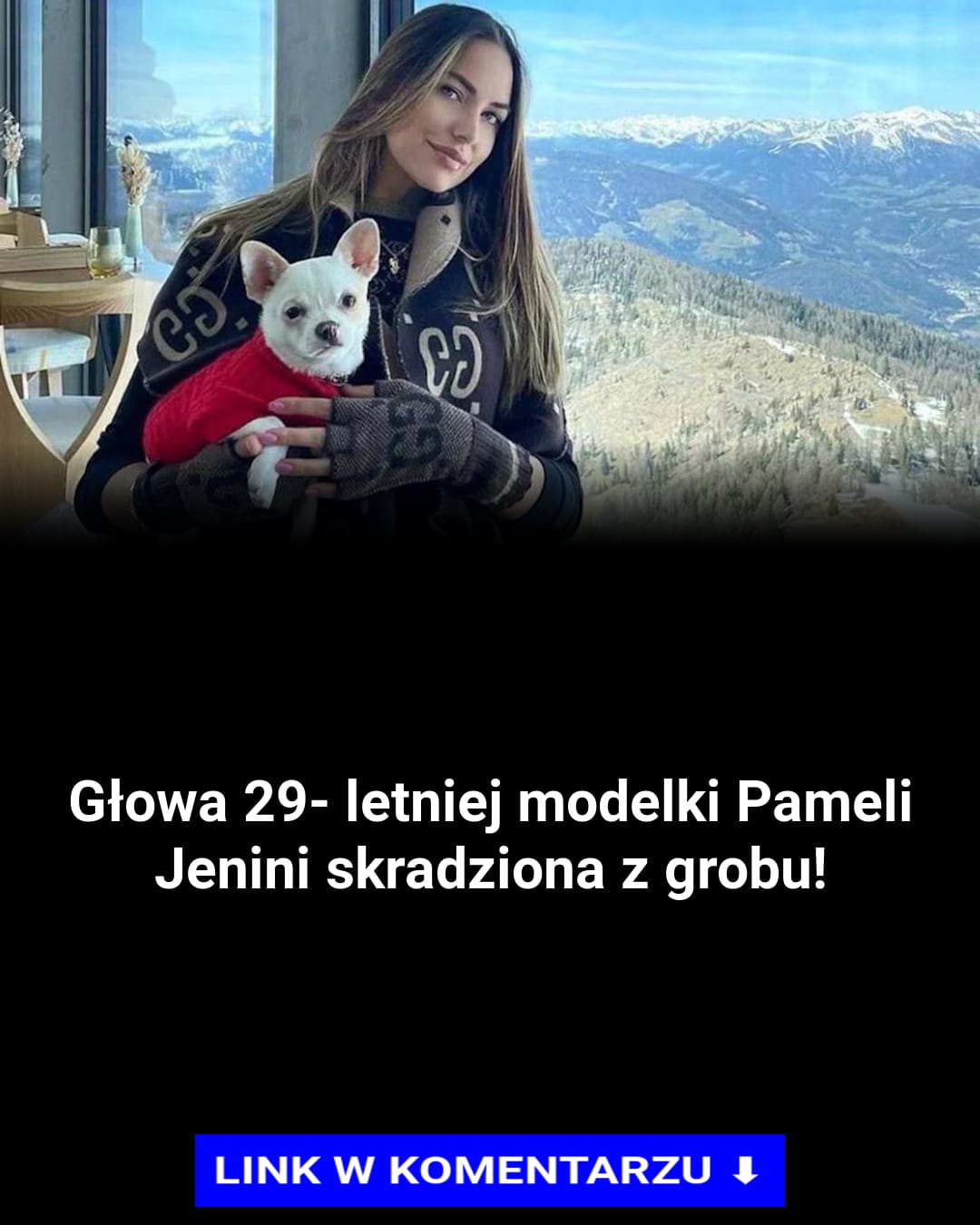 Głowa 29- letniej modelki Pameli Jenini skradziona z grobu!
