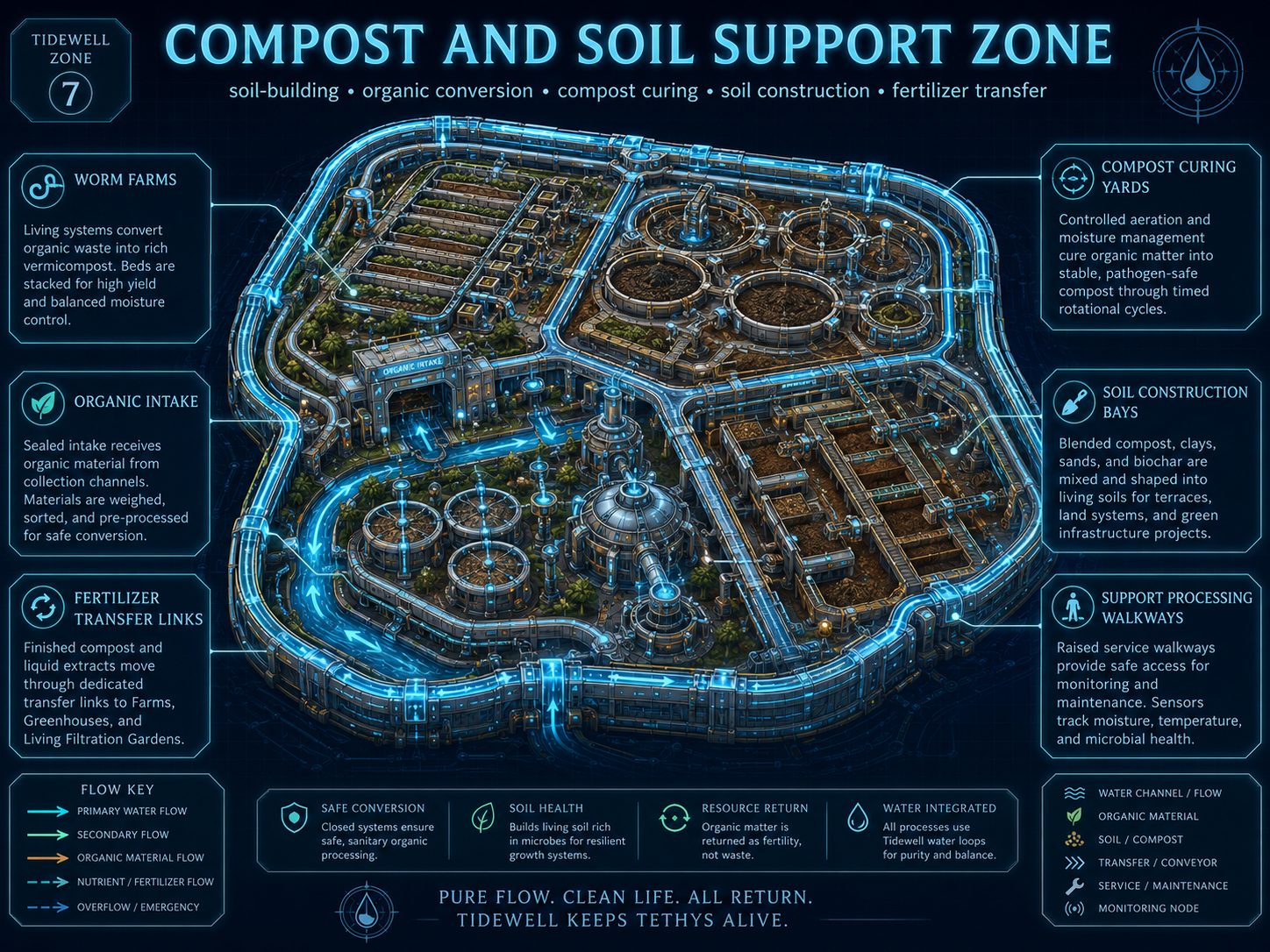 Compost and Soil Support Zone