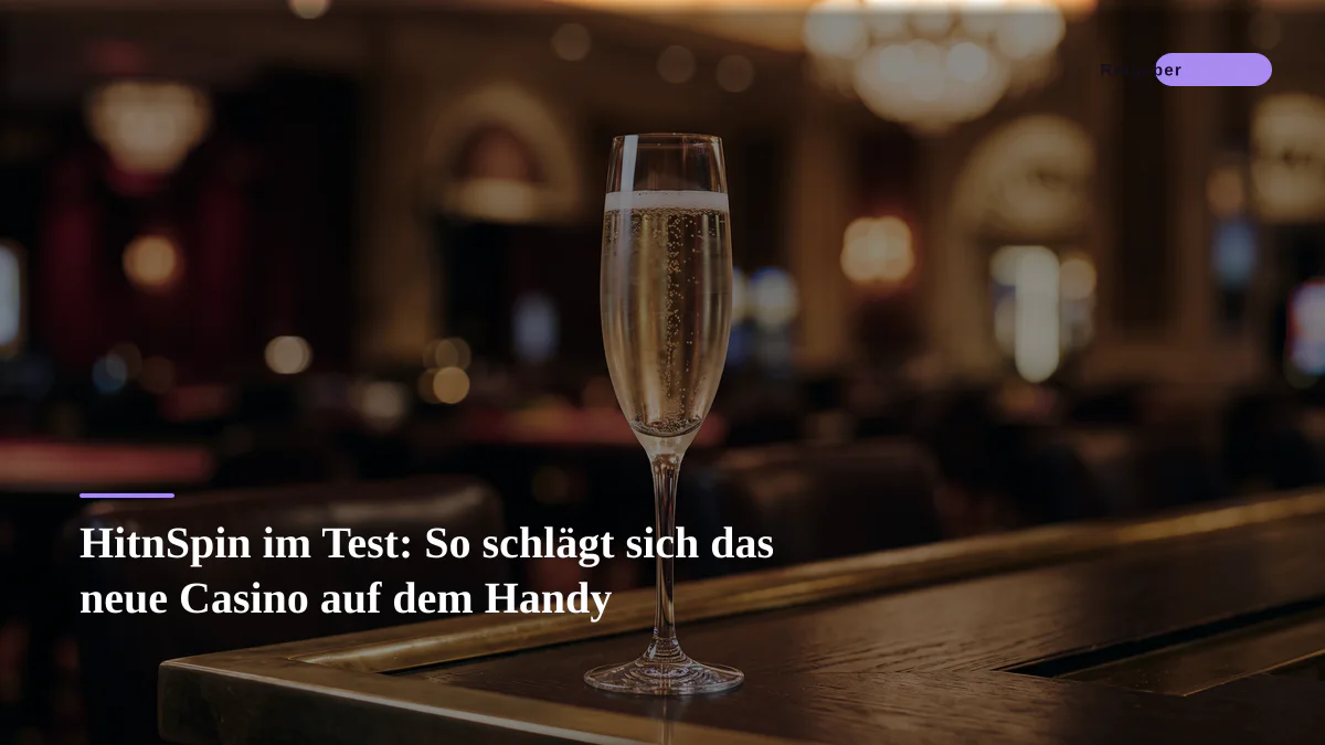 HitnSpin im Test: So schlägt sich das neue Casino auf dem Handy