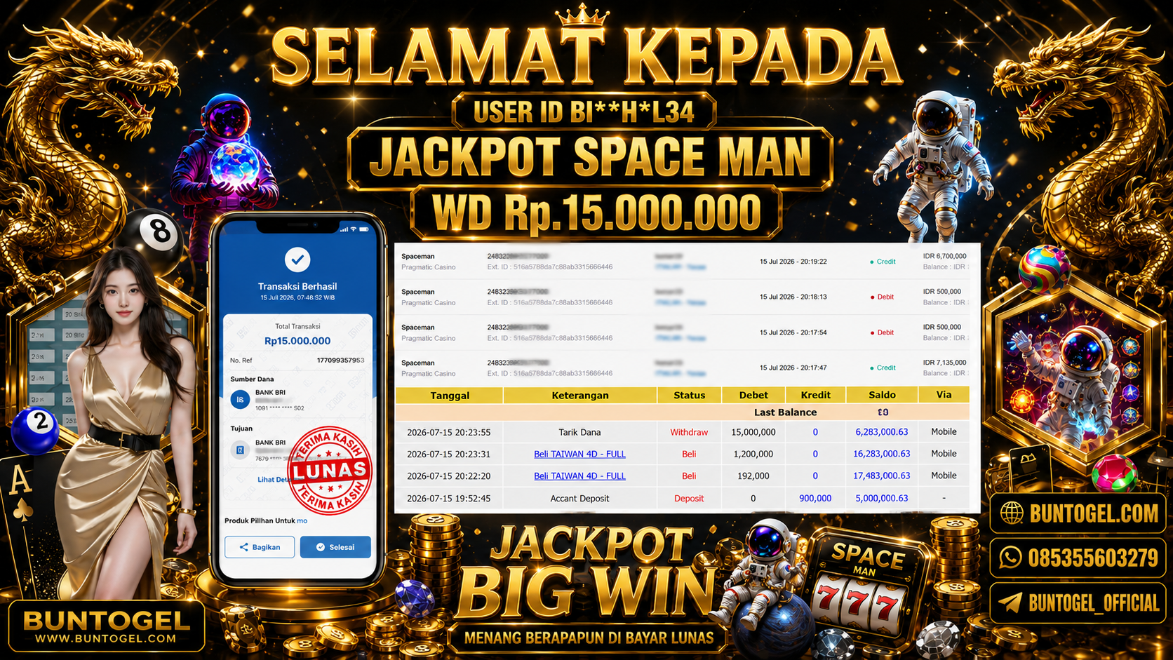 BUKTI BAYAR BUNTOGEL