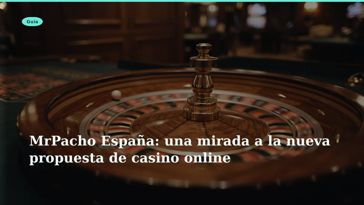 MrPacho España: una mirada a la nueva propuesta de casino online