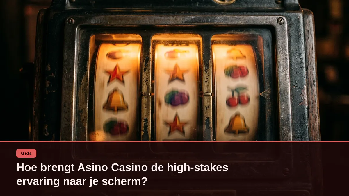 Hoe brengt Asino Casino de high-stakes ervaring naar je scherm?