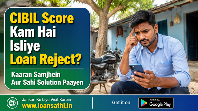 Low CIBIL Score Par Loan Kaise Paye? Kaaran, Rebuild Tips Aur Sahi Solutions | Loansathi.in