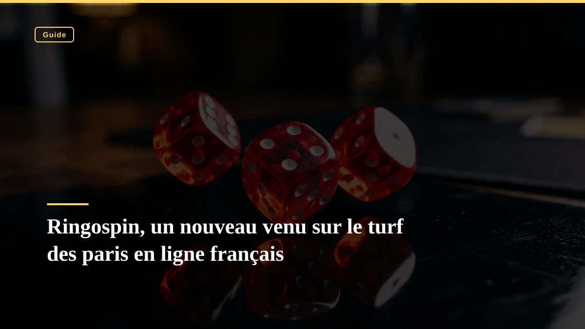 Ringospin, un nouveau venu sur le turf des paris en ligne français