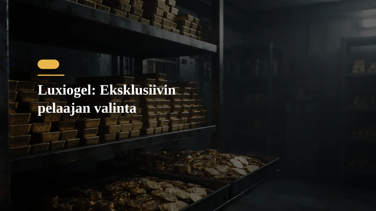 Luxiogel: Eksklusiivin pelaajan valinta