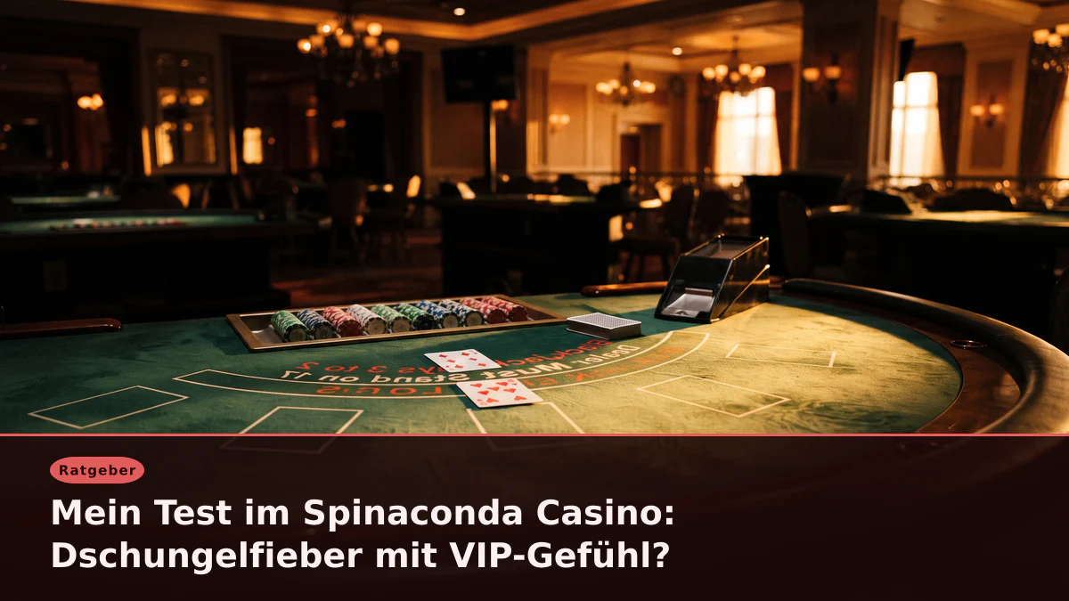 Mein Test im Spinaconda Casino: Dschungelfieber mit VIP-Gefühl?