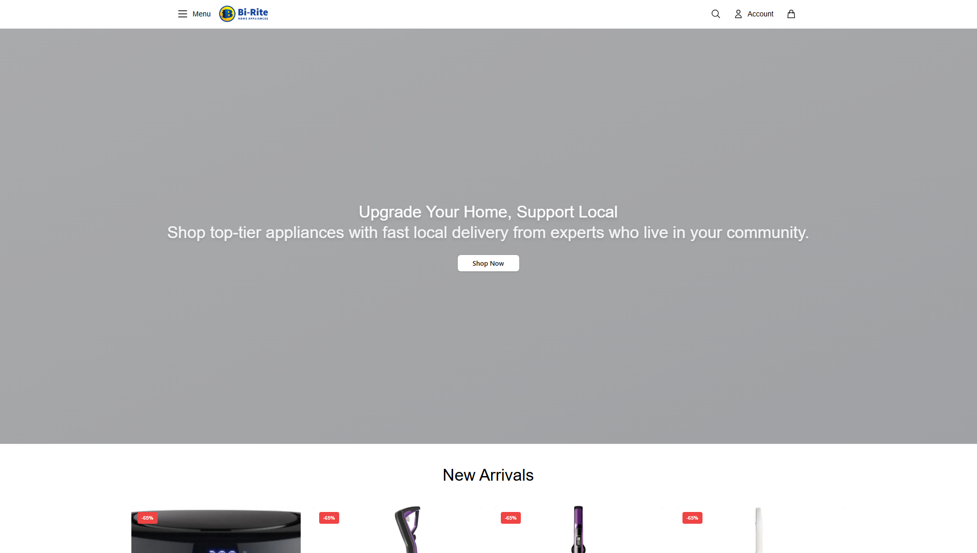 Primary capture · biritehome.shop