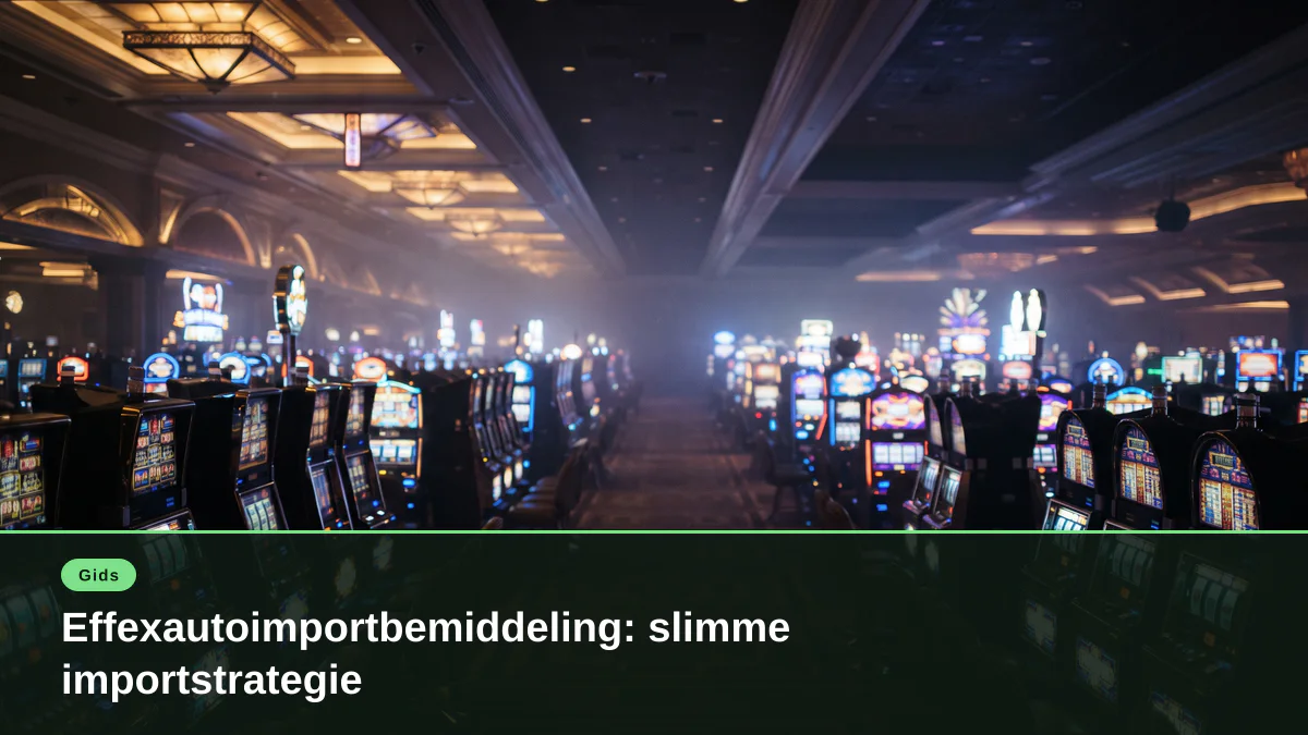 Effexautoimportbemiddeling: slimme importstrategie