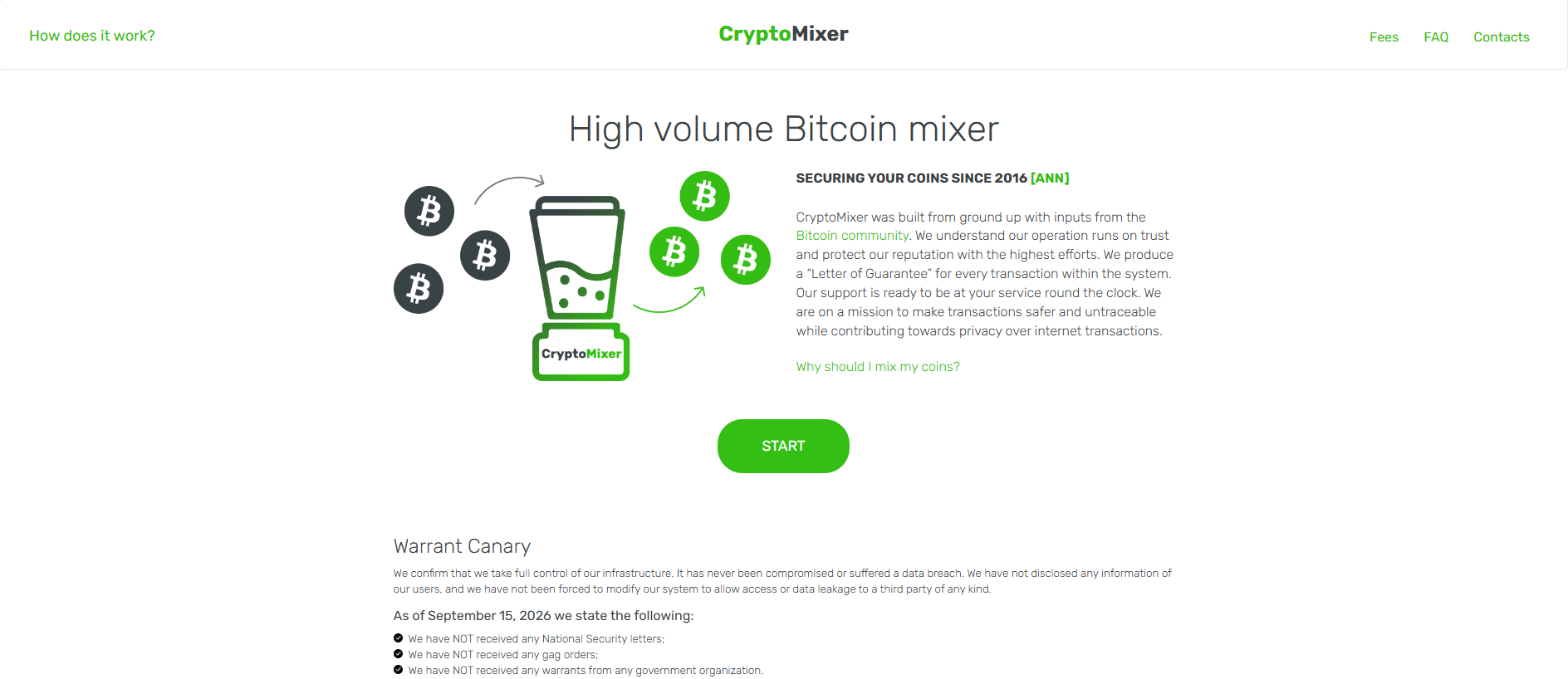 Stored capture of cryptomixer.site