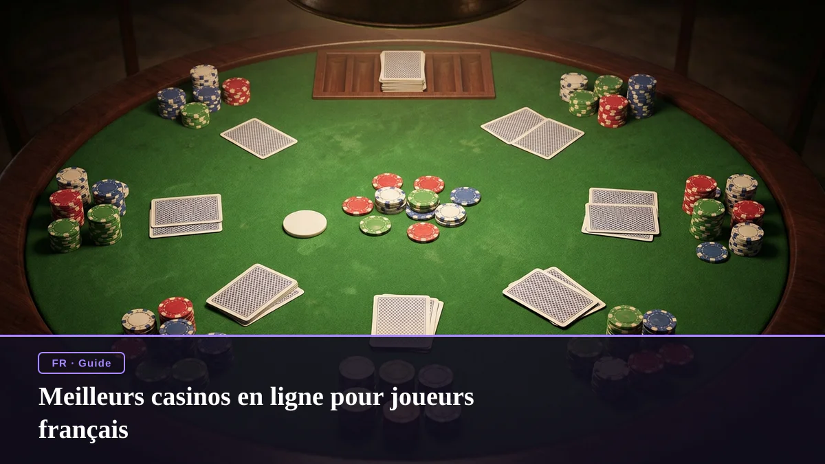 Meilleurs casinos en ligne pour joueurs français
