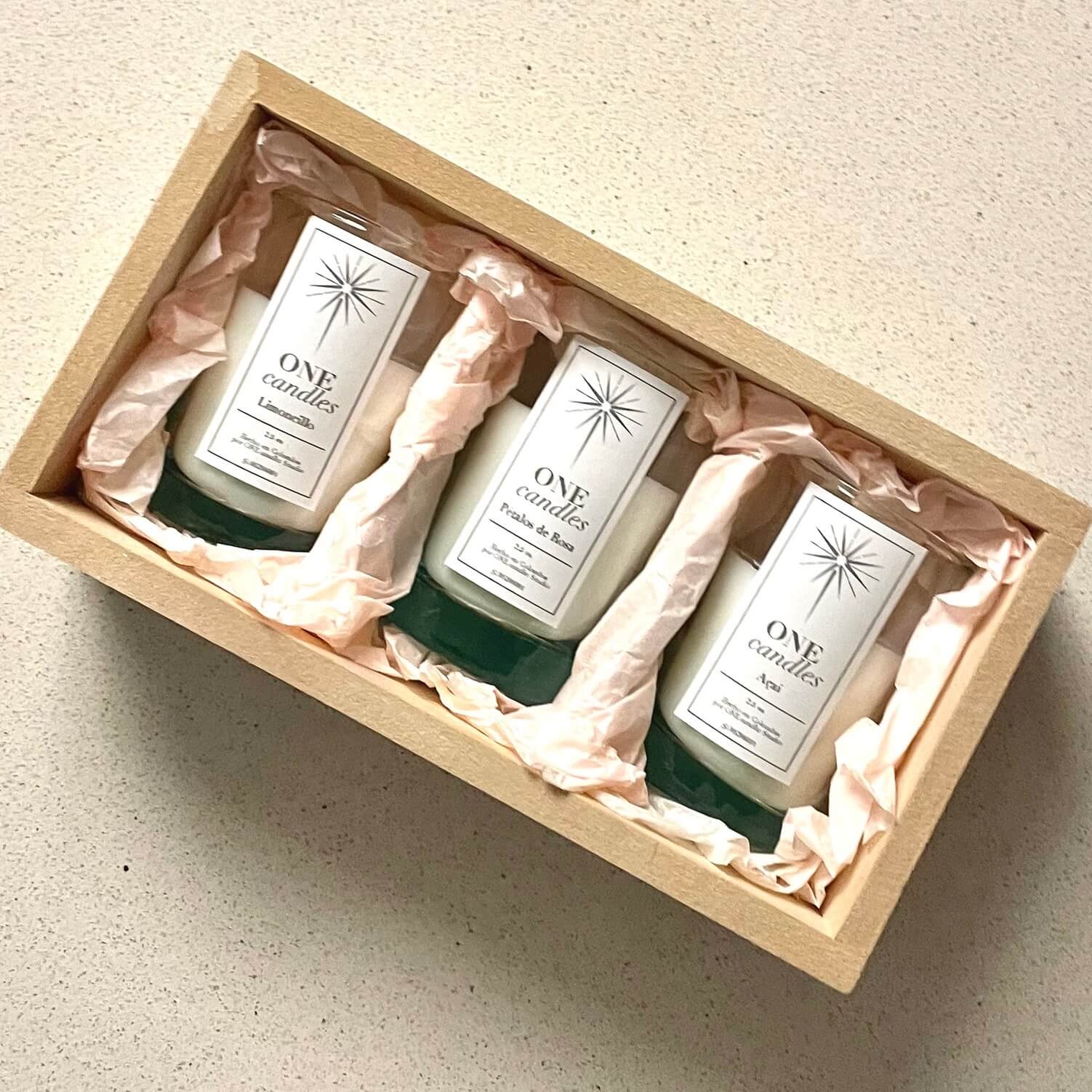 Set 3 velitas