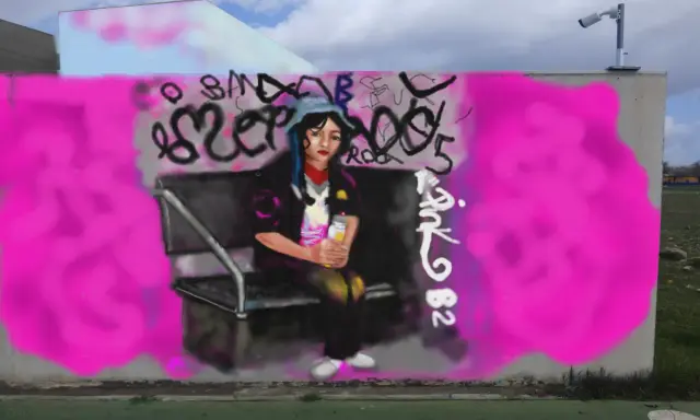 Graffiti artwork by prudencecreates