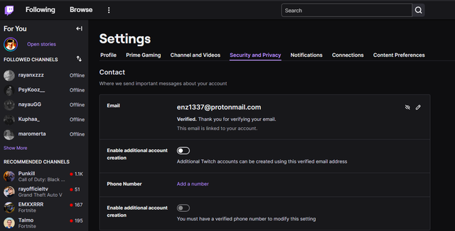 twitch