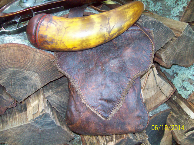 Scott Sibley horn Curt Lyles bag that I use with Samson my 62 rifle
