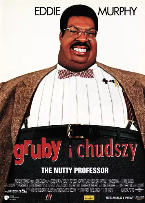 Gruby i chudszy /  The Nutty Professor (1996) PL.1080p.WEB-DL.X264-Kbuso | Lektor PL