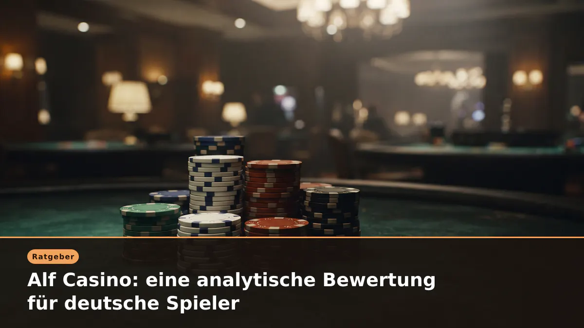 Alf Casino: eine analytische Bewertung für deutsche Spieler