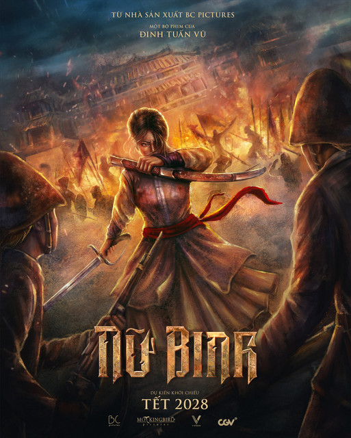 NỮ BINH ANNOUNCEMENT POSTER