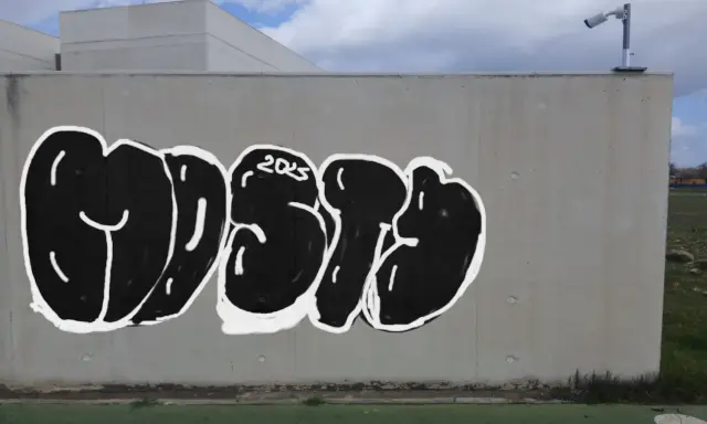 Graffiti artwork by Mosty