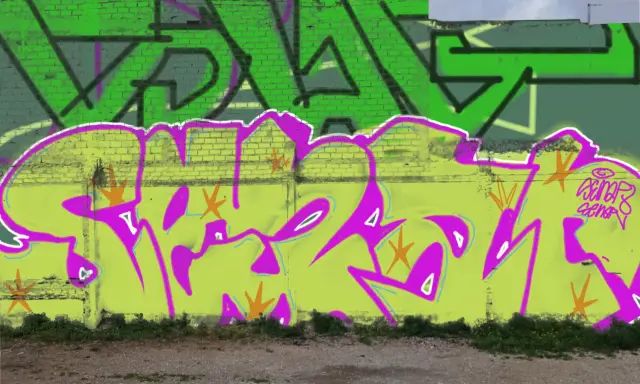 Graffiti artwork by senartolai