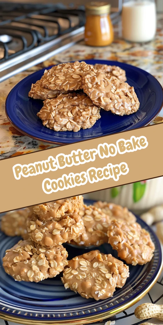 Peanut Butter No Bake Cookies You’ll Crave Again and Again