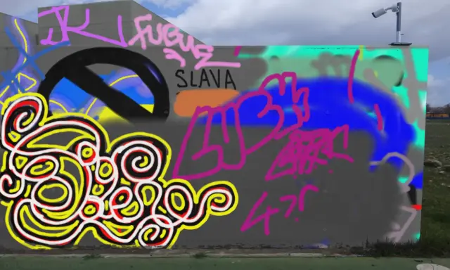 Graffiti artwork by Ksksksskk