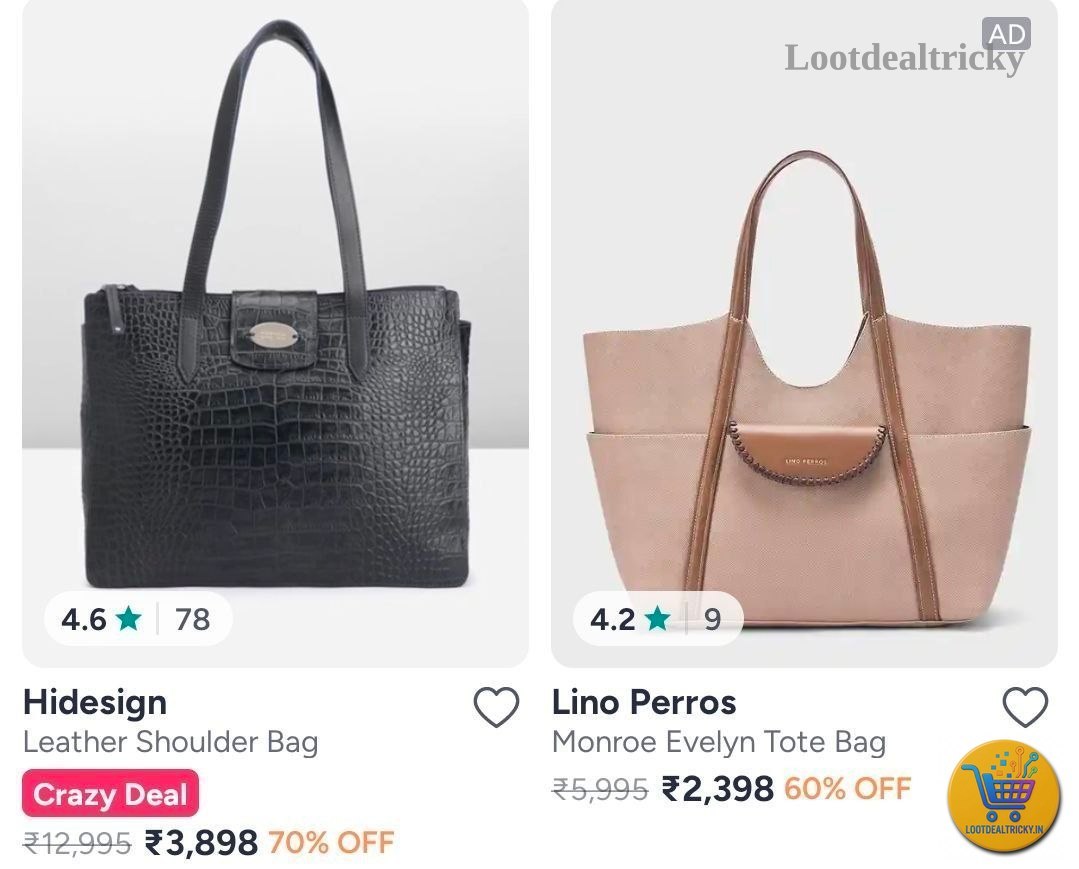 Hidesign Leather Shoulder – Just ₹3898 | Huge Savings Offer